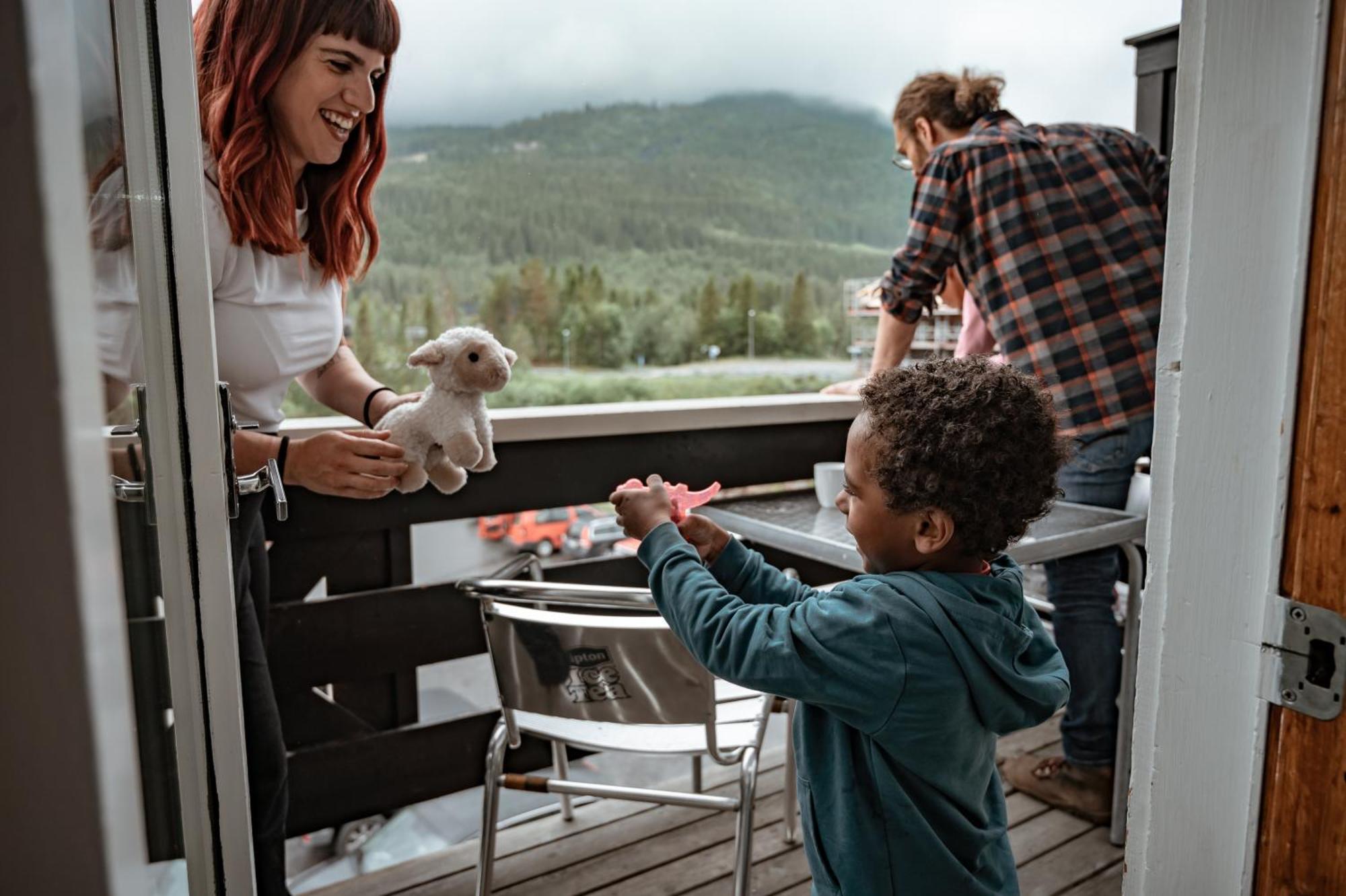 Hemsedal Cafe Skiers Lodge Luaran gambar